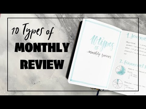 10 Types of Monthly Reviews
