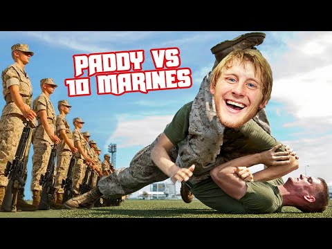 UFC vs USMC - Paddy the Baddy Takes On The Marines!