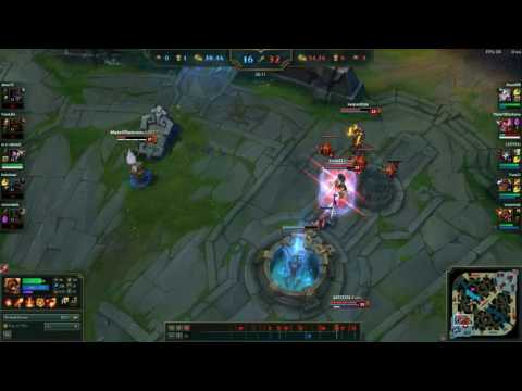 Destiny | 2v5 Pentakill | Yasuo | Pre-season 2017