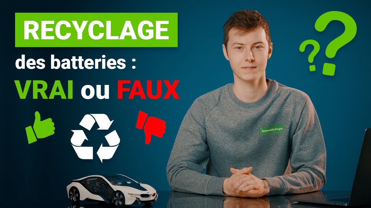La vérité sur le recyclage des batteries de voitures électriques