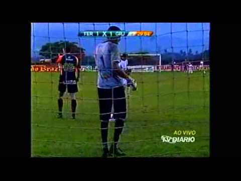 Campeonato Cearense - Gol do Tubarão da Barra! Ferroviário 2 x 1 Guarani de Juazeiro - 15/04/2012