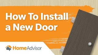 How To Install a New Door