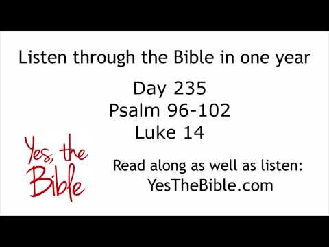Day 235   Listen through the Bible in one year