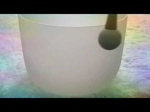 Sacral Chakra Crystal Singing Bowl Note D