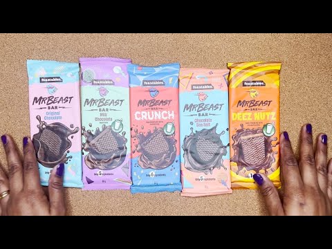 Trying ALL Mr. Beast's Feastables Chocolate