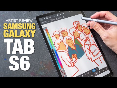 Artist Review: Samsung Galaxy Tab S6 - YouTube