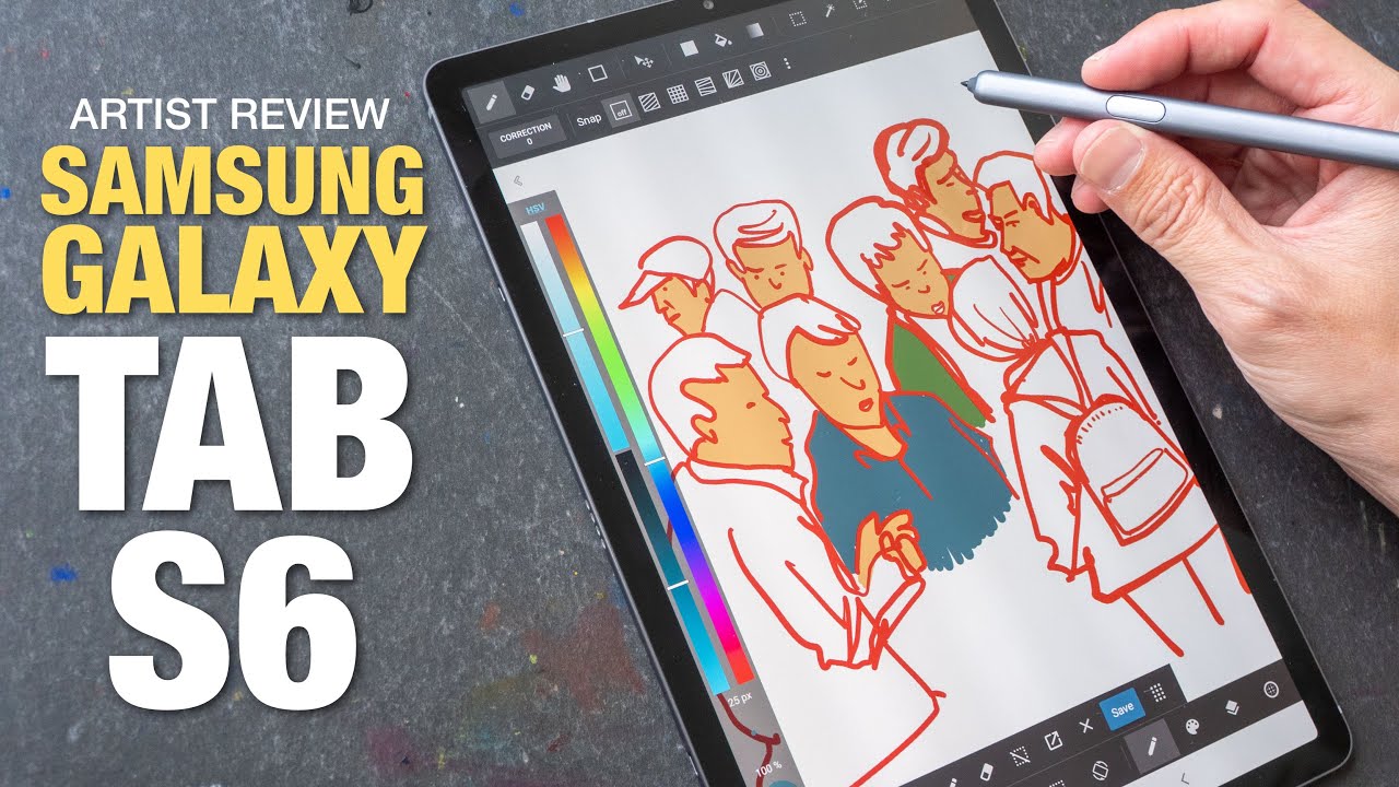 Artist Review: Samsung Galaxy Tab S6