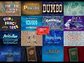 Classic Disney Movie Title Sequences