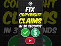 The BEST WAY to Remove a YouTube Copyright Claim