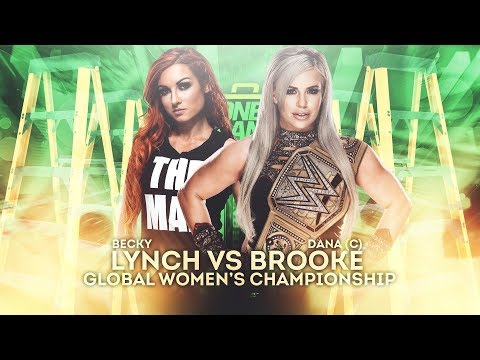 WWE 2K19 Money in the Bank - Becky Lynch v Dana Brooke - Global Women's Championship