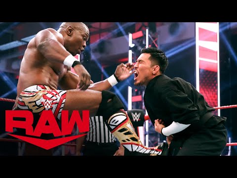 Shelton Benjamin vs. R-Truth vs. Akira Tozawa – 24/7 Championship Match: Raw, Aug. 3, 2020
