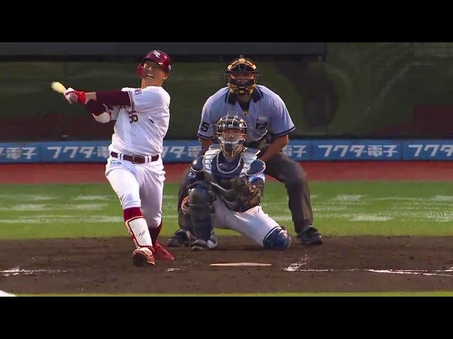【8回裏】イーグルス・田中貴 DH起用に応えるソロホームラン!! 2021/7/10 E-L