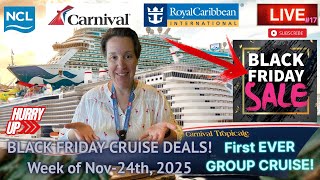 EARLY BLACK FRIDAY CRUISE & TRAVEL DEALS MEGA SHOW!! | #17 Nov-24th!!