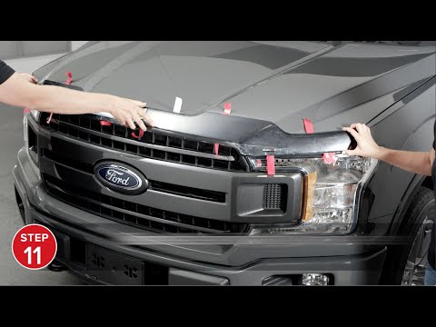 WeatherTech Hood Protector: Installation