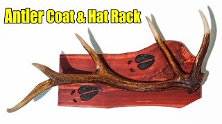 DIY Antler Hat & Coat Rack