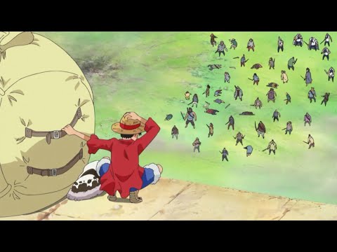 Everyone is afraid with appear luffy after tow years (English Sub)