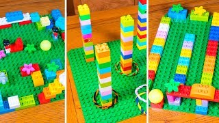 3 EASY LEGO DUPLO Games Ideas to Play with your Kids! LEGO Home Development Activities for Children