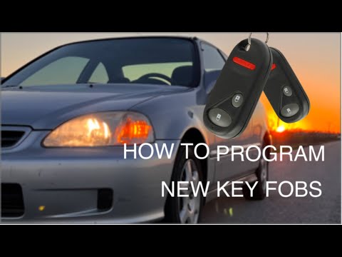 How To Program A New Key Fob For A 1996-2000 Honda Civic