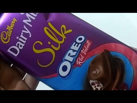 dairy milk silk oreo red velvet chocolate #shorts