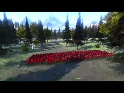 300 - Battle of the Thermopylae - 300 Spartans vs 10'000 Penguins