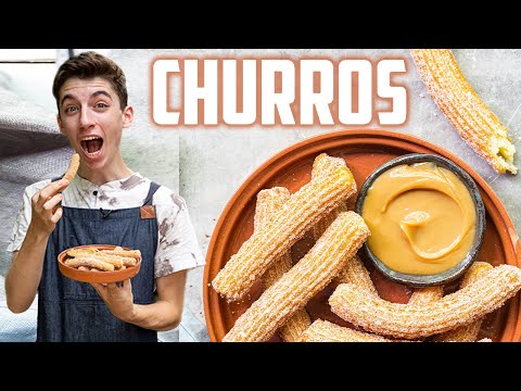 Mexican Churros With Dulce De Leche | Eitan Bernath