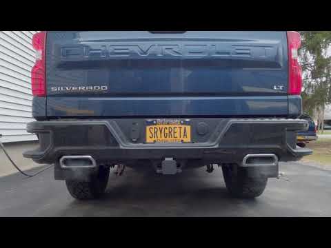 Exhaust options - 2019 - 2020 Chevy Silverado - Stock vs no exhaust vs Corsa Sport CatBack 5.3l V8