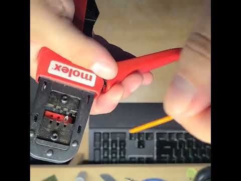 Molex Micro-Fit 3.0 Crimping Tool Demo