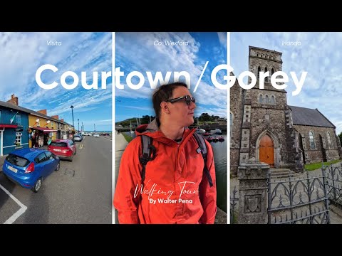 Walking Tour - Gorey / Courtown Co, Wexford - Ireland | Resolución 4K
