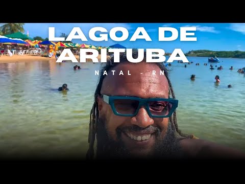 Essa lagoa perto de Natal parece o Caribe 🇧🇷 | Lagoa de Arituba RN