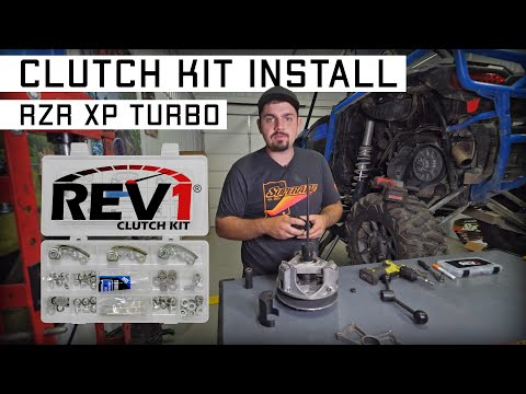 Rev 1 Clutch Kit install on Polaris RZR Xp Turbo | SuperATV