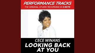 Looking Back At You (Performance Track In Key Of A/Db)