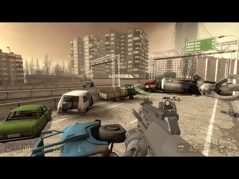 Combine의 Half-Life 2:Overflow 플레이 영상(난이도:Hard,No Death)