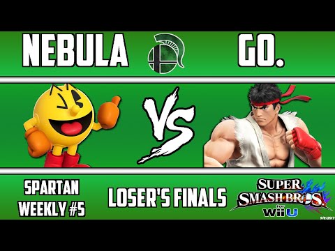 Spartan Weekly #5, Loser's Finals: Nebula(Pac-Man) vs Go.(Ryu)