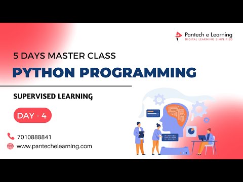 Day 4 Supervised Learning Pantechelearning Masterclass Python