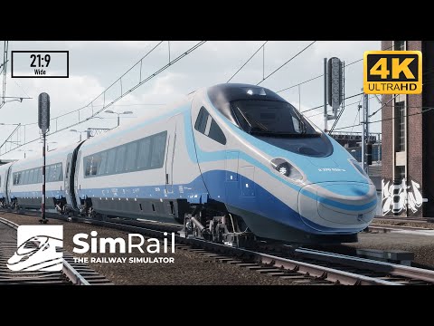 SimRail - The Railway Simulator | With Alstom Pendolino ED250 | From Katowice To Warszawa