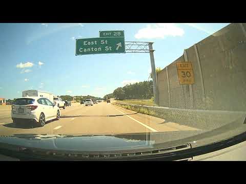 Driving through Norwood and Westwood, Massachusetts