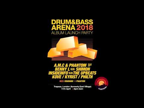 Benny L B2B Shimon @ Drum and Bass Arena 2018 Launch Party