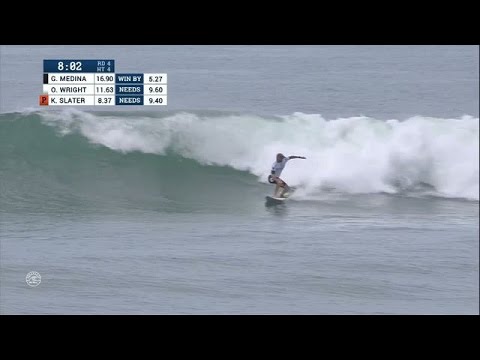 Owen Wright Hacks Up Trestles for 9.10 - 2015 Hurley Pro