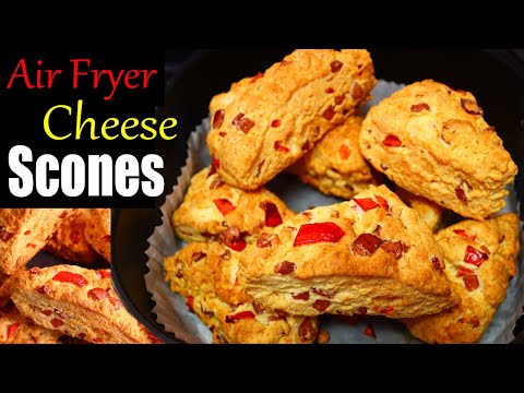 Air Fry Cheese Scone, Quick, Simple, & Delicious