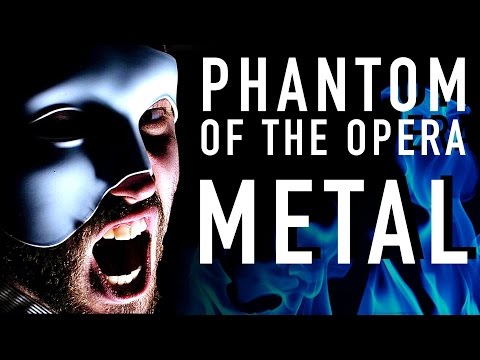 Phantom of the Opera (METAL VERSION) ~ Jonathan Young cover ft. Malinda Kathleen Reese
