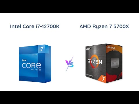 Intel Core i7-12700K vs AMD Ryzen 7 5700X: Processor Comparison