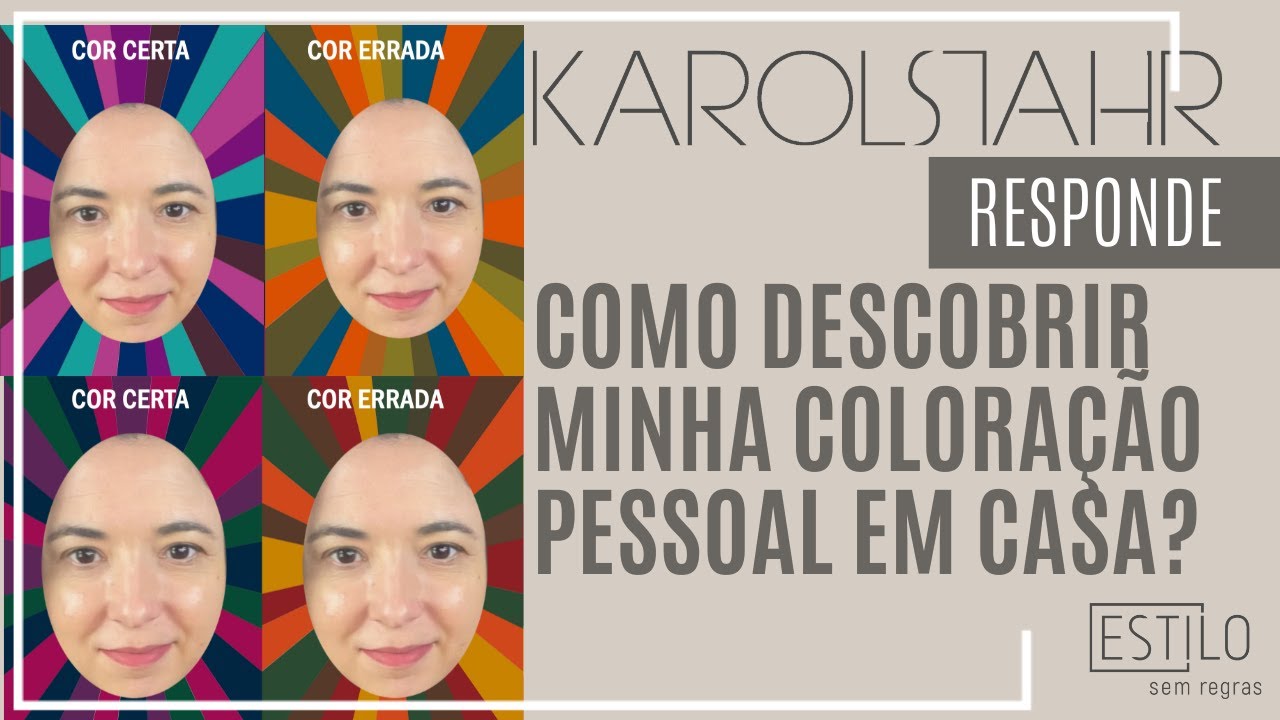 COMO DESCOBRIR SUA CARTELA DE COR SOZINHA