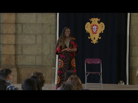 Apresentação de Selma Uamusse no Programa “Mulheres de Coragem no Palácio de Belém”