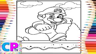 Super Mario/Coloring at Natural Speed/@coloringpagestv /Elektronomia & RUD - Memory