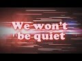 We Won't be Quiet - David Crowder Band