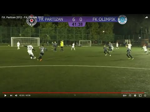 F.K. Partizan 2012 - F.K. Olimpik 2012         6:0