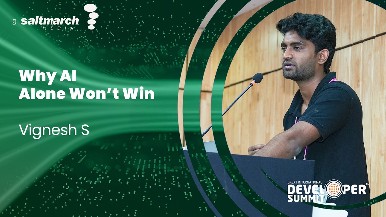 Why AI Alone Can’t Win: The Low-Code Advantage with Zoho Creator & Zoho Qengine - Vignesh S