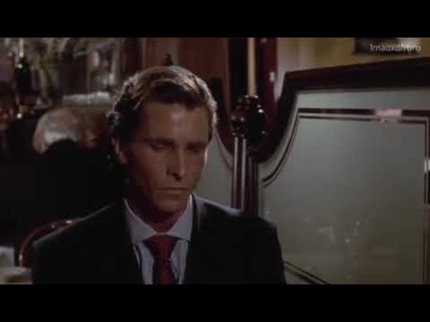 american psycho sad meme template