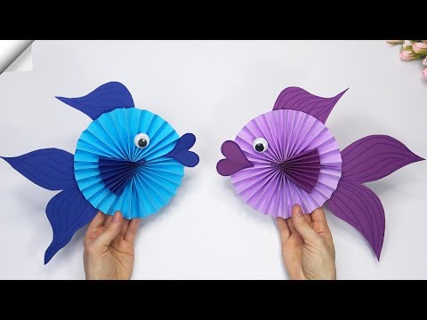 DIY paper crafts Paper Fish