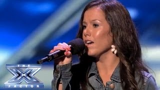 Brandie Love Sings "Up to the Mountain" and Takes Simon to Church! - THE X FACTOR USA 2013